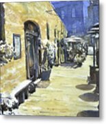 Pailin's Alleyway- Elizabeth City Metal Print