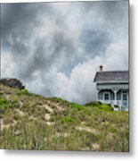 Painter On The Hill Metal Print