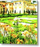 Palace In Wilanow In Warsaw, Poland 3 Metal Print
