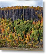 Palisade Cliffs In Autumn 3 Metal Print