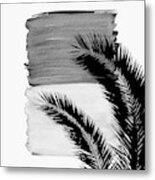 Palms Abstract - Naturelle #2 #minimal #wall #decor #art Metal Print