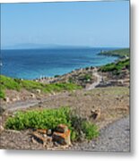 Panoramic Dreams - Archaeological Landscape Of Tharros Metal Print