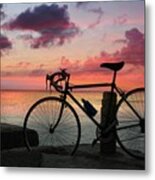 Parked For Sunset Metal Print