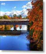 Parsonsfield Bridge Metal Print