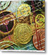 Particle Track Sixty-seven Metal Print