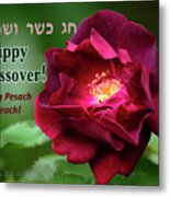 Passover Rose Metal Print