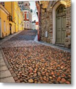 Path To Church Metal Print