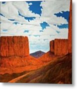 Patriotic West Metal Print