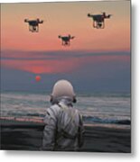 Patrol Metal Print