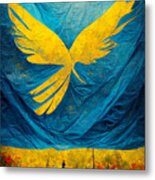 Peace For Ukraine Metal Print