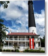 Pensacola Florida Lighthouse Metal Print