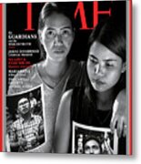 2018 Person Of The Year The Guardians,the Capital Gazette Metal Print