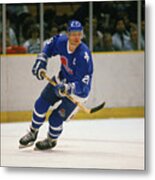 Peter Stastny Of The Nordiques Metal Print