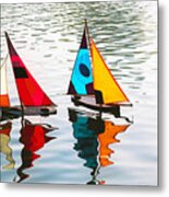 Toy Boats Metal Print