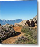 Picturesque Ruins Of A Fortress Metal Print
