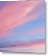 Pink Clouds At Sunset Metal Print