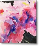 Pink Flowers Metal Print