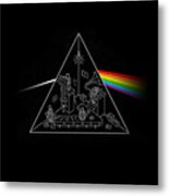 Pink Floyd Album Cover Metal Print