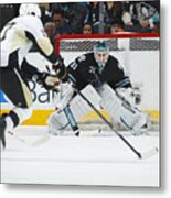 Pittsburgh Penguins V San Jose Sharks Metal Print