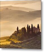 Podere Belvedere Metal Print