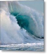 Polihale Wave Of Perfection Metal Print