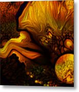 Pollens Summer Glow 4 Metal Print