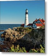 Portland Head Light Metal Print