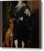 Portrait Of James Stuart Duke Of Richmond And Lenox By Anthony Van Dyck Metal Print