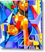 Pride Of African Woman Metal Print