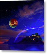 Private Planet Metal Print