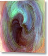 Psychedelic Bubble Metal Print