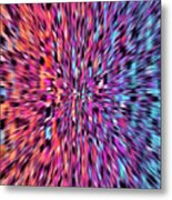 Psychedelic - Trippy Optical Illusion Metal Print