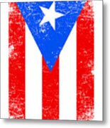Puerto Rico Flag Puerto Rican Metal Print
