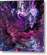 Purple Galaxy View 7668 Metal Print