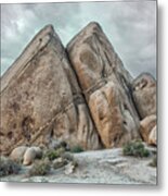 Pyramid Rocks - Brighter Metal Print