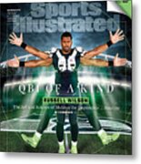 Qb One Of A Kind Russell Wilson Sports Illustrated Cover Metal Print