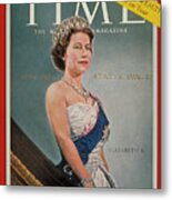 Queen Elizabeth Ii, 1959 Metal Print