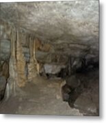 Raccoon Mountain Cave Walk Metal Print