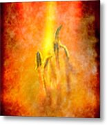 Raging Fire Metal Print