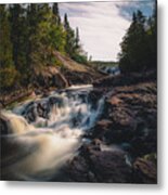 Rainbow Falls Metal Print