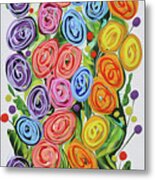 Rainbow Glads Metal Print