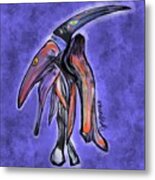 Raven Metal Print