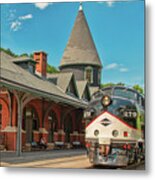 Reading Blue Mountain And Northern Locomotive 270 Metal Print