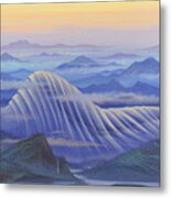 Reclining Buddha Metal Print