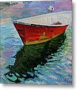 Red Dory, Gloucester Metal Print