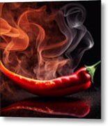 Red Hot Chili Pepper Metal Print