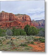 Red Rock Metal Print