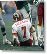 Redskins Joe Theismann Metal Print