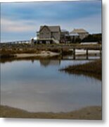 Reflections At The Beach Metal Print