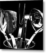 Reflections In Cooking Tools Metal Print
